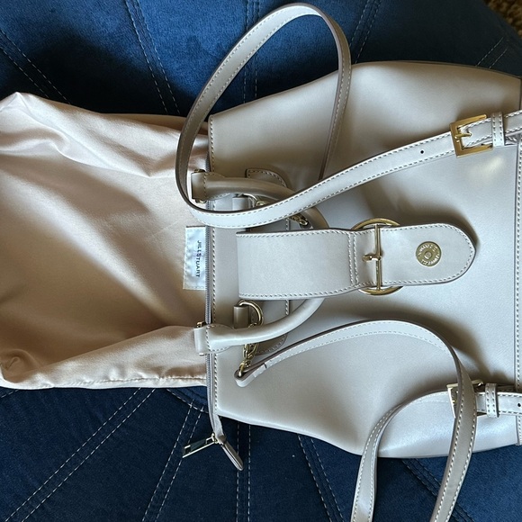 Jill Stuart Gold and Gray Backpack - Picture 10 of 11